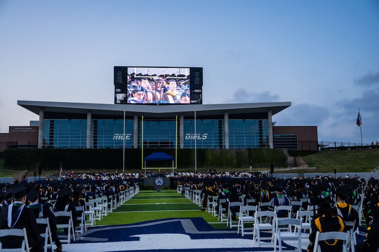 Rice to hold 110th commencement May 56 Rice News News and Media